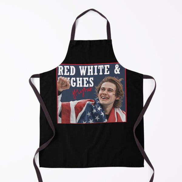 Item preview, Jack Hughes Usa Hockey Golden Goal 2026 Red White  Hughes designed and sold by arunaWAK.