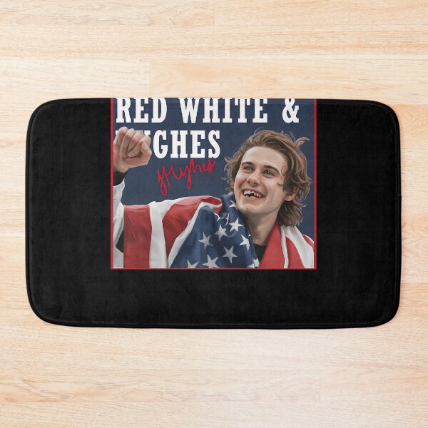 Item preview, Jack Hughes Usa Hockey Golden Goal 2026 Red White Hughes designed and sold by arunaWAK.