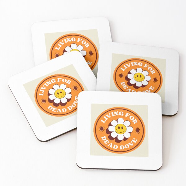 Item preview, Living for dead dove sticker designed and sold by Belladonnareads.