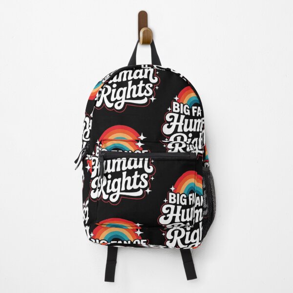 Item preview, Big Fan Of Human Rights Rainbow Equality Political Protest designed and sold by RDGNR.