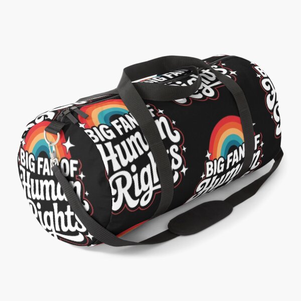 Item preview, Big Fan Of Human Rights Rainbow Equality Political Protest designed and sold by RDGNR.