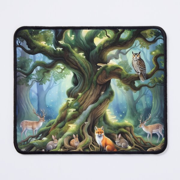 Item preview, Enchanted forest, Woodland Animals Scene designed and sold by Gear Camel.