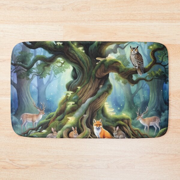 Item preview, Enchanted forest, Woodland Animals Scene  designed and sold by Gear Camel.