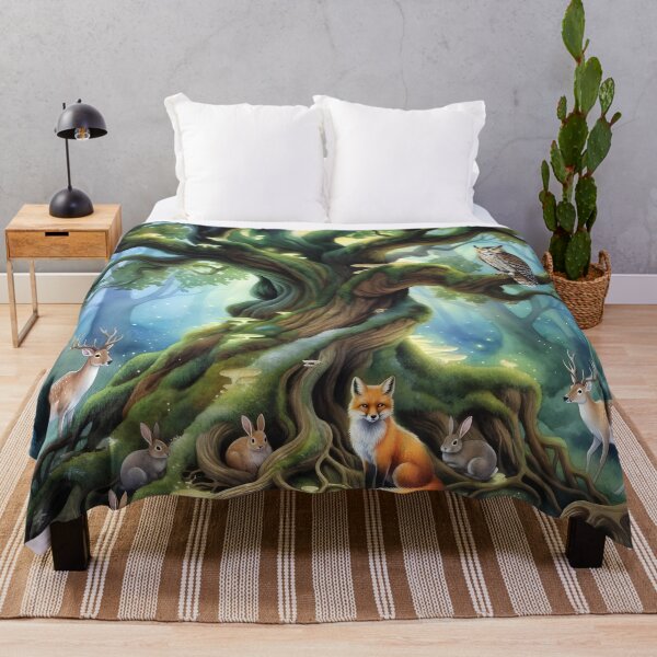 Item preview, Enchanted forest, Woodland Animals Scene  designed and sold by Gear Camel.