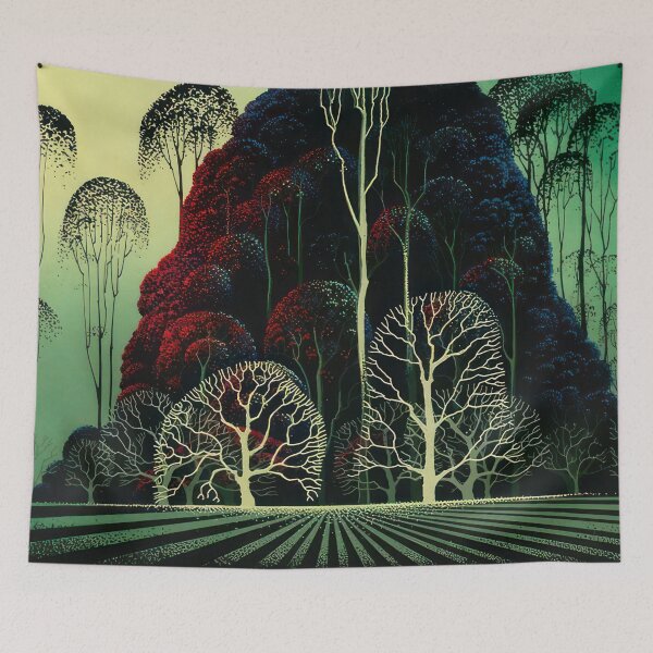Item preview, Eucalyptus Forest   1987 United States - Magic Realism designed and sold by kg07-.