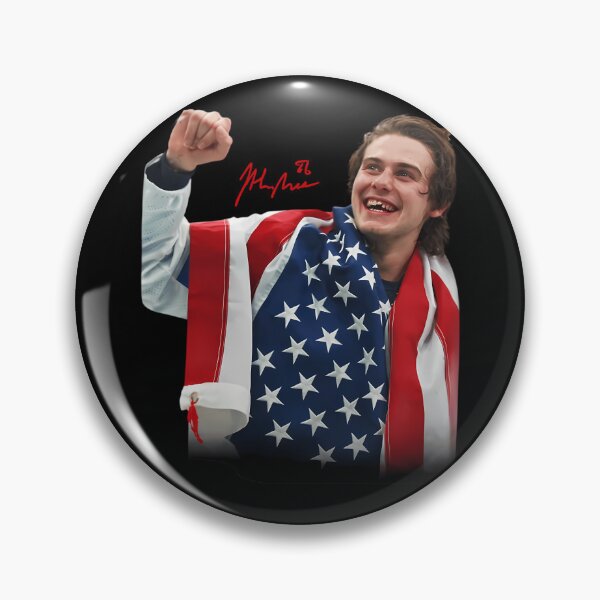 Item preview, Jack Hughes Usa Hockey Jack Hughes Golden Goal designed and sold by arunaWAK.
