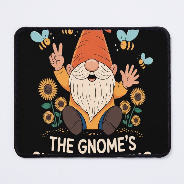 Item preview, Hippie Sunflower Gnome with Bee Flower Summer designed and sold by kakashinn.