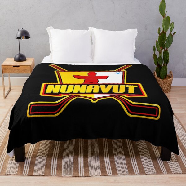 Item preview, Nunavut Hockey Flag  designed and sold by belaadel.
