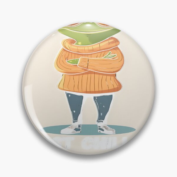 Item preview, Cool Frog Meme – Just Chillin Cute Cartoon Frog Aesthetic Classic T-Shirt designed and sold by pp-por.