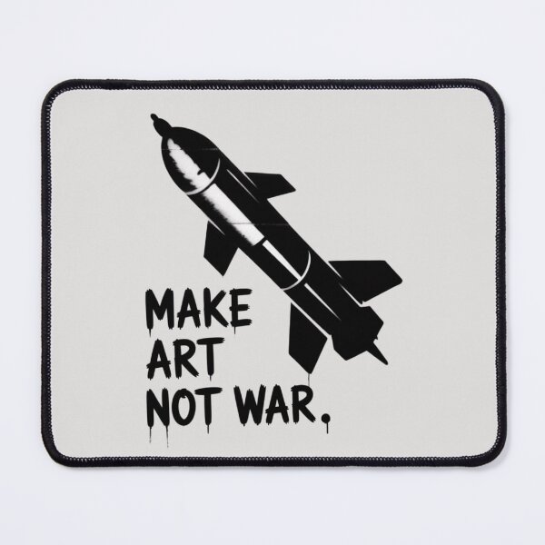 Item preview, Missile - Make Art Not War designed and sold by 123ks.