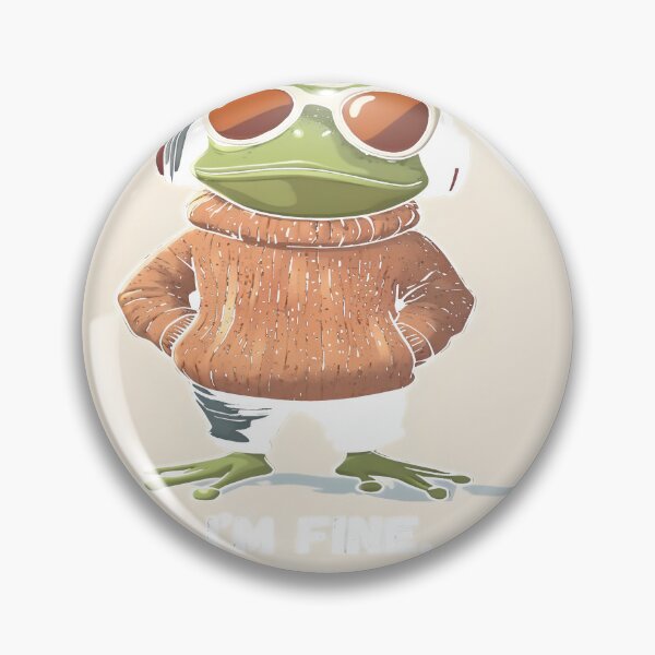 Item preview, Cool Frog Wearing Headphones – Cozy Aesthetic Meme Illustration Essential T-Shirt designed and sold by pp-por.