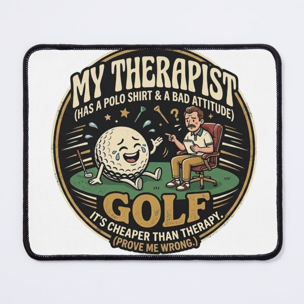 Item preview, Golf Therapist – Funny Golf Humor Design for Golf Lovers designed and sold by Wear Sculpt.