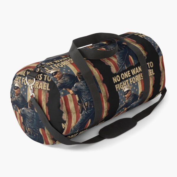 Item preview, No One Wants To Fight For Israel Resist War American Flag designed and sold by RDGNR.