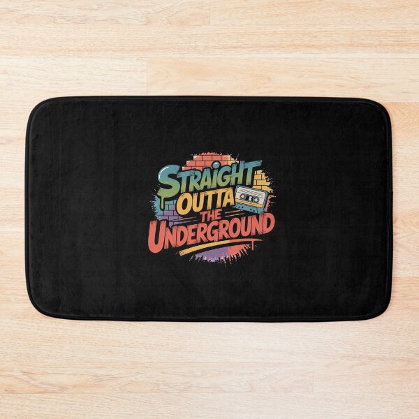 Item preview, Edgy "Straight Outta the Underground" Hip-Hop Tee designed and sold by Enea Kelo.