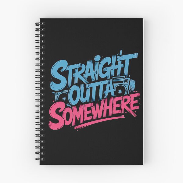 Item preview, Edgy "Straight Outta Somewhere" Hip-Hop Tee designed and sold by Enea Kelo.