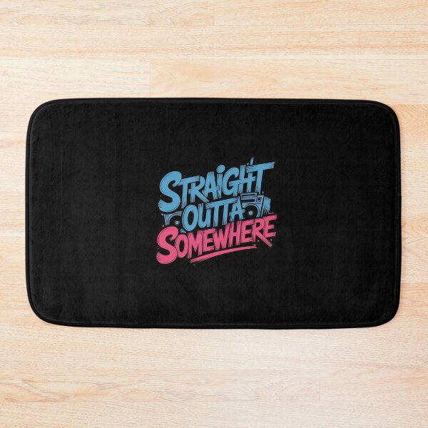 Item preview, Edgy "Straight Outta Somewhere" Hip-Hop Tee designed and sold by Enea Kelo.