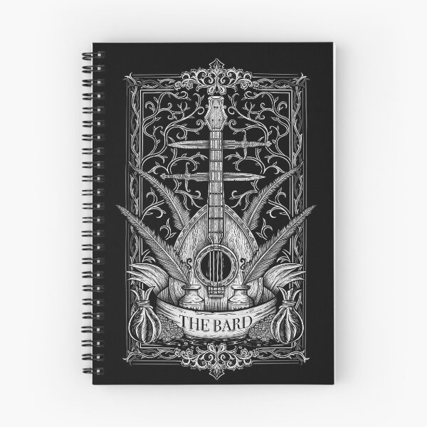 Item preview, The Bard - Vintage Dungeons & Dragons class design. designed and sold by Arcanumart.