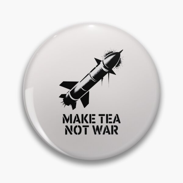 Item preview, Missile - Make Tea, Not War designed and sold by 123ks.
