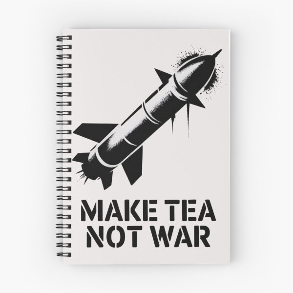 Item preview, Missile - Make Tea, Not War designed and sold by 123ks.