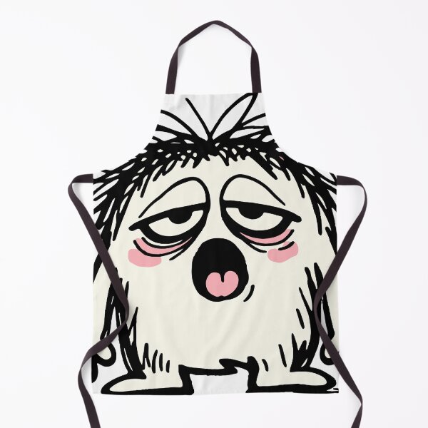 Item preview, A tired doodle monster expressing exhaustion in a humorous way. The relatable emotion gives it strong meme potential. designed and sold by Dejbar.