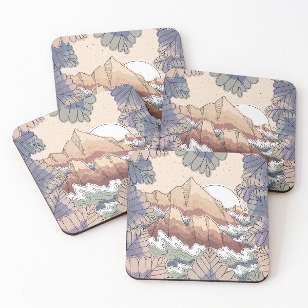 Item preview, A view of the sea cliffs designed and sold by Swadeillustrations.