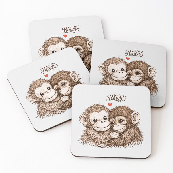 Item preview, Hang in There Punch Monkey with Plush Orangutan designed and sold by gear-posters.