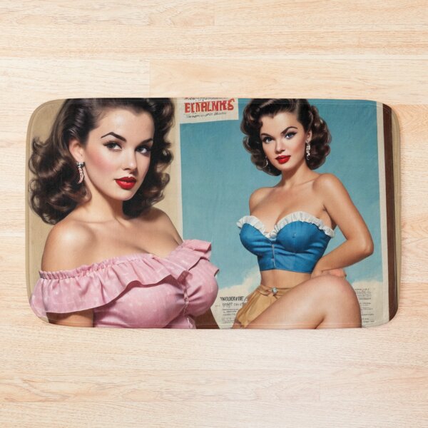 Item preview, Vintage 1940s Pin-Up Girl Art | Classic Retro Pin-Up designed and sold by MissSaylor.