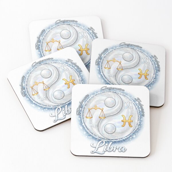 Item preview, Libra -Zodiac starsign inside  a yin-yang designed and sold by FireOrchid.