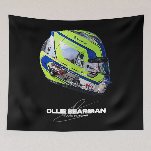 Item preview, Ollie Bearman (F1 2024 Helmet)  designed and sold by belaadel.