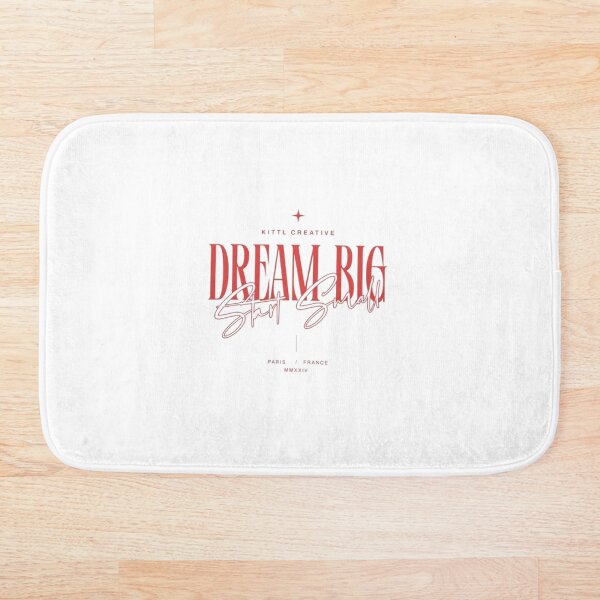 Item preview, Dream Big Start Small Graphic designed and sold by DM9Designs.