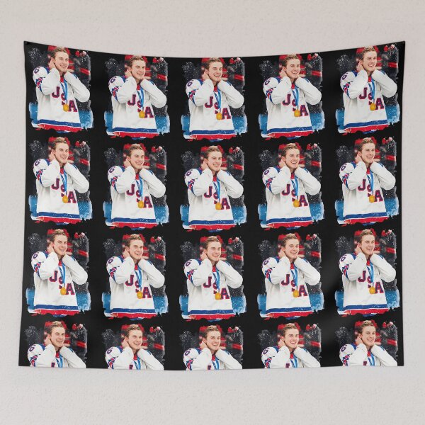 Item preview, Jack Hughes Usa Hockey Jack Hughes Golden Goal  designed and sold by arunaWAK.