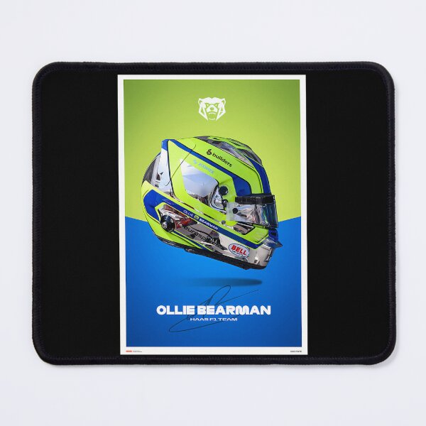 Item preview, Ollie Bearman (F1 2024 Helmet) designed and sold by belaadel.