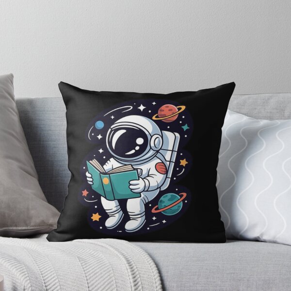 Item preview, Astronaut Reading Book – Space Book Lover Design designed and sold by Tomasz  Siennicki.