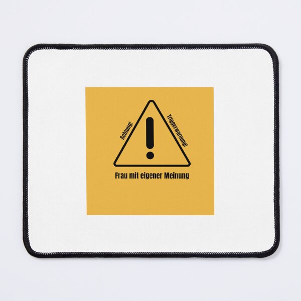 Item preview, Attention, woman with her own opinion! designed and sold by RemurLux.