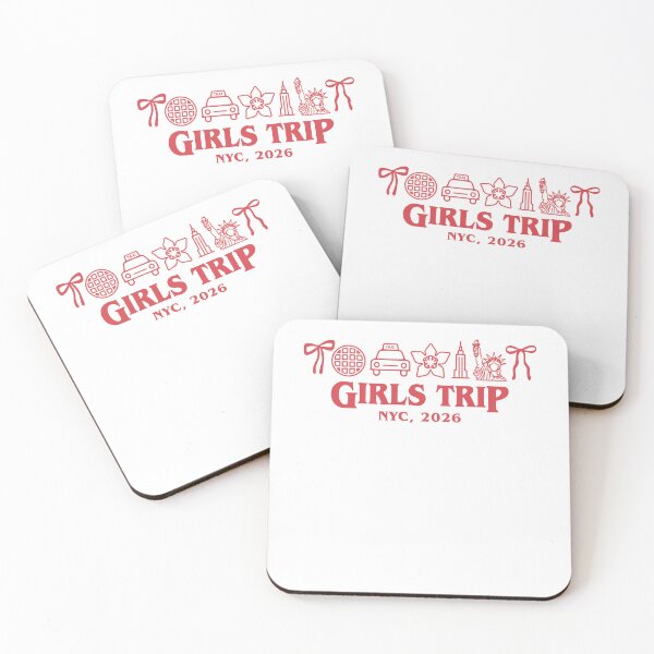 Item preview, Girls Trip NYC 2026 New York City Birthday Bachelorette Doodles designed and sold by RDGNR.