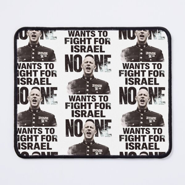 Item preview, No One Wants To Fight For Israel Political Protest designed and sold by RDGNR.