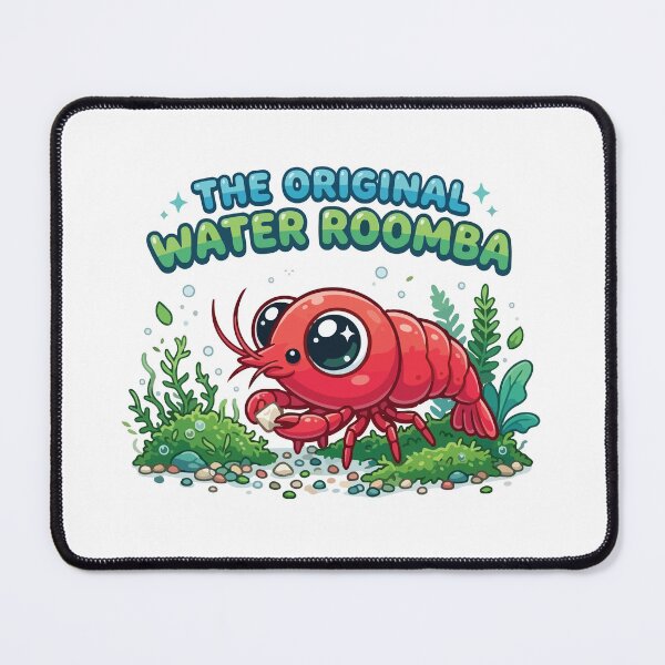 Item preview, The Original Water Roomba Funny Cherry Shrimp designed and sold by Petzzz.