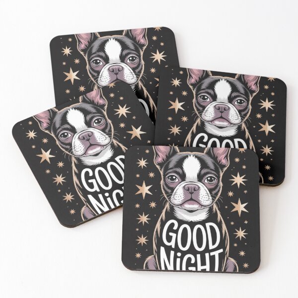 Item preview, Good Night Puppy – Classic Black & White Illustration Collection designed and sold by Bittor18.