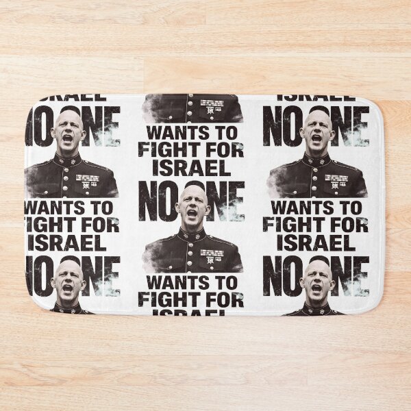 Item preview, No One Wants To Fight For Israel Political Protest designed and sold by RDGNR.