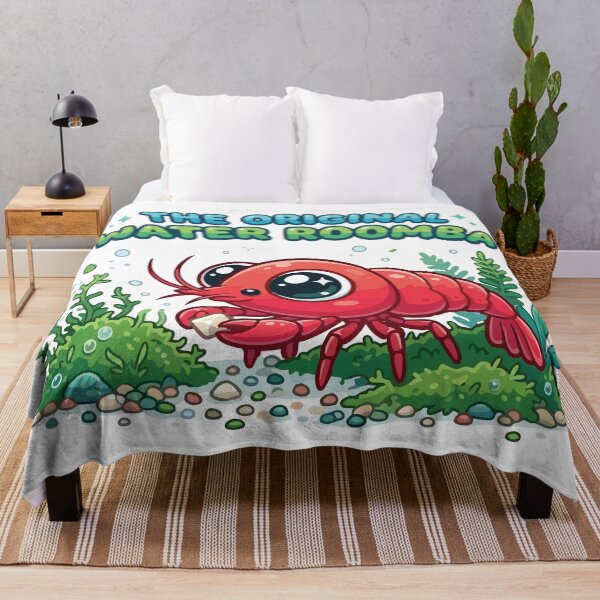 Item preview, The Original Water Roomba Funny Cherry Shrimp designed and sold by Petzzz.