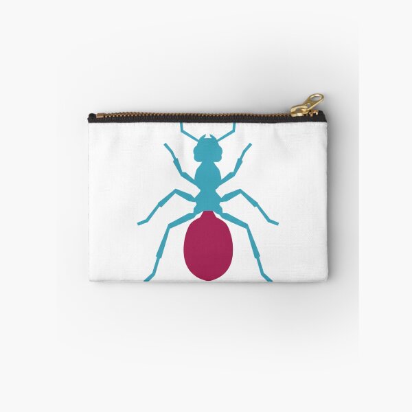 Item preview, Cyan and Magenta Ant Silhouette – Modern Pop Art for Young Creatives designed and sold by bsbd-action.