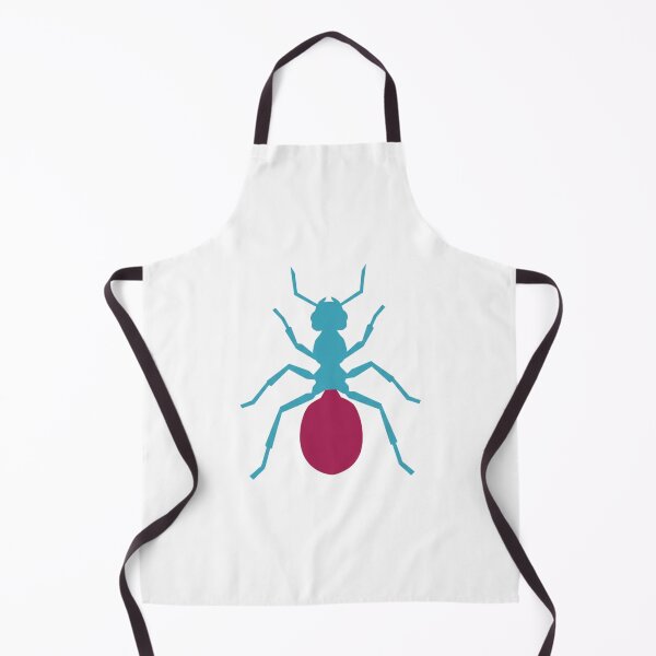 Item preview, Cyan and Magenta Ant Silhouette – Modern Pop Art for Young Creatives designed and sold by bsbd-action.
