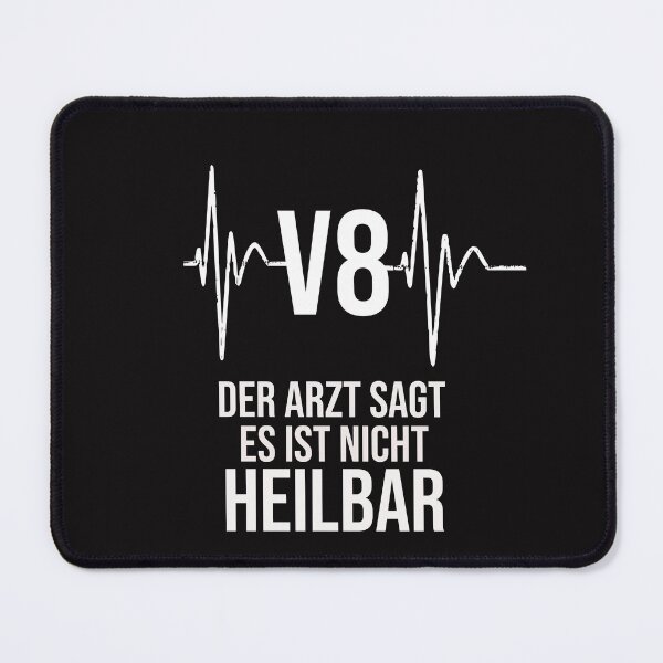 Item preview, V8 enthusiasts - V8 heartbeat - V8 engine - Tuning fans designed and sold by Henninx1.