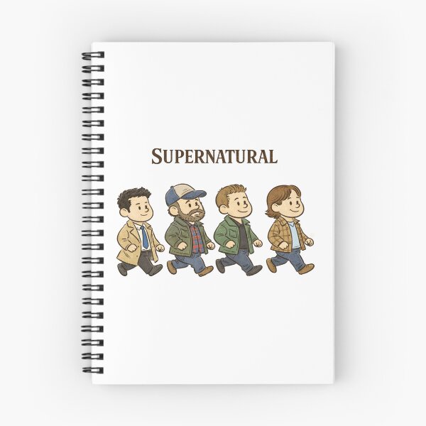 Item preview, Bobby, Castiel, Sam & Dean Winchester Cute Supernatural Fan Art designed and sold by Reyxava.
