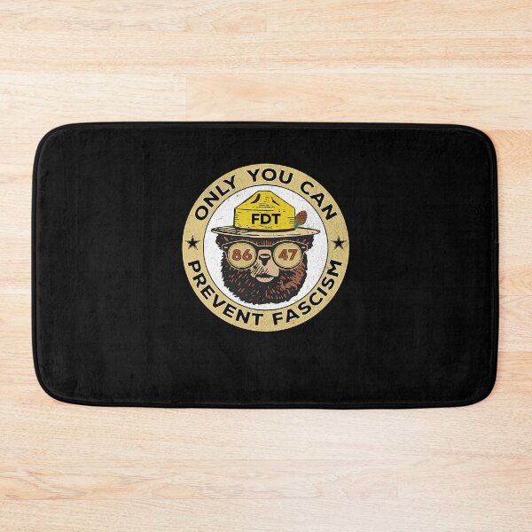 Item preview, Only You Can Prevent Fascism National Park Resist Bear Anti-Trump 8647 designed and sold by belaadel.