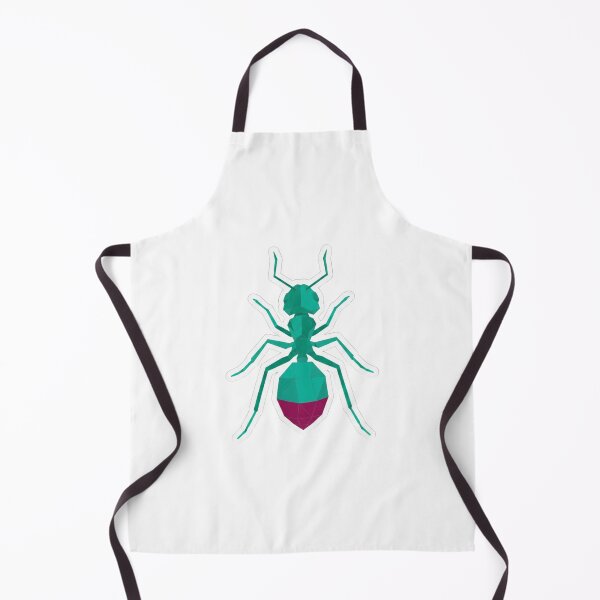 Item preview, Emerald Ant Low Poly – Elegant Insect Sticker for Collectors designed and sold by bsbd-action.