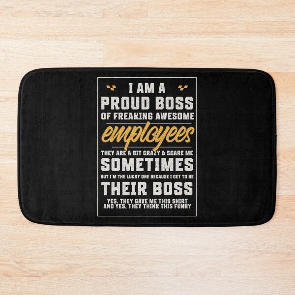 Item preview, Funny Proud Boss Employee Appreciation Office designed and sold by UniTeeCo.