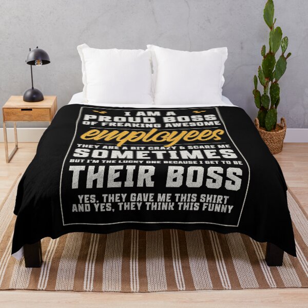 Item preview, Funny Proud Boss Employee Appreciation Office designed and sold by UniTeeCo.