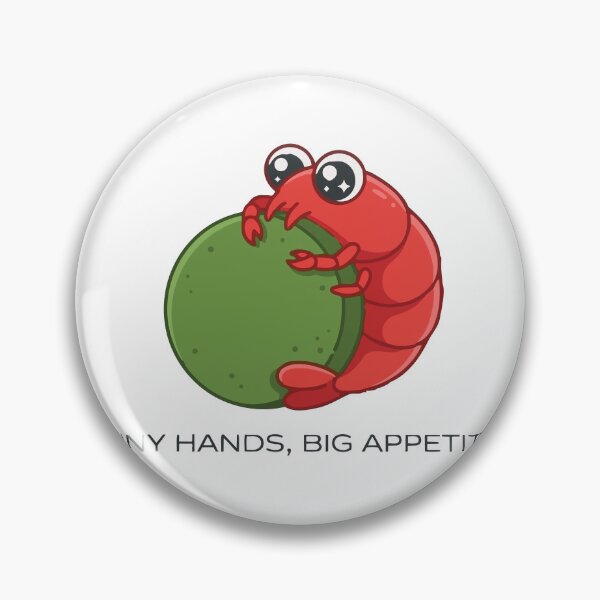 Item preview, Tiny Hands Big Appetite Hungry Cherry Shrimp designed and sold by Petzzz.