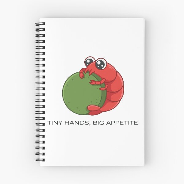 Item preview, Tiny Hands Big Appetite Hungry Cherry Shrimp designed and sold by Petzzz.